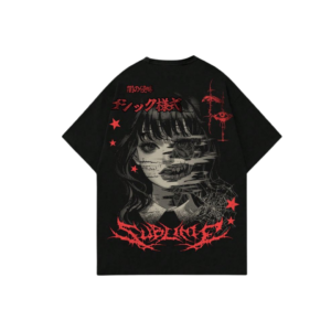 camiseta boxi fit negra