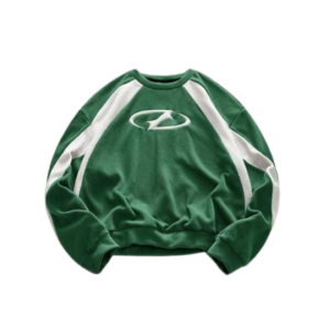 hoodie oversized verde