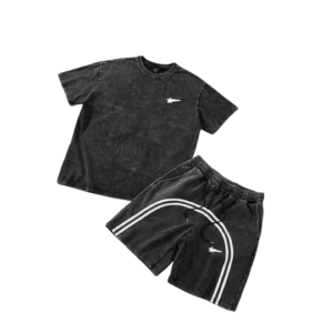 oversized two piece set gris, blanco