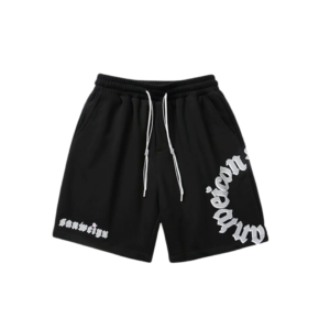 shorts deportivos Negro